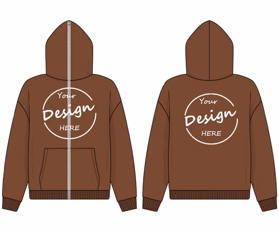 Custom Full Zip up Hoodies Men Puff Print High Quality Plain Rhinestone Soft Cotton Fleece Zipper Jacket Hoodie for Men