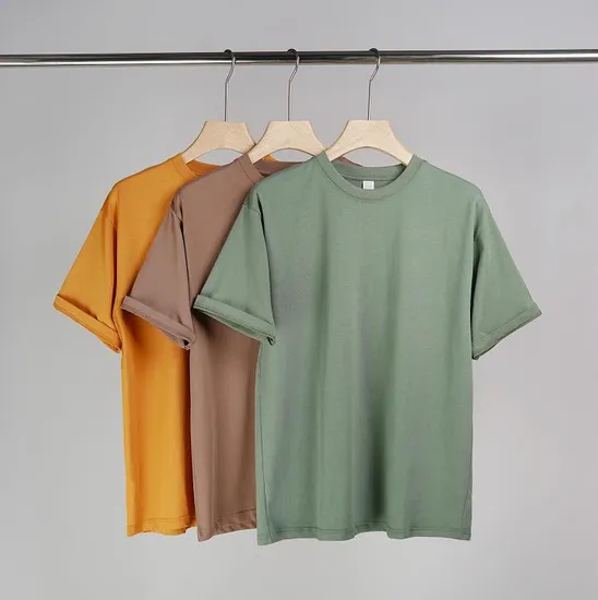 通気性に優れ、シンプルでお手頃価格のカスタムプリントオーバーサイズ半袖Tシャツ