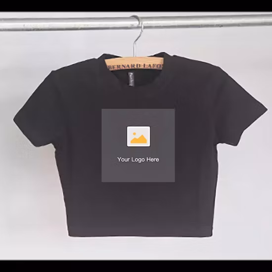 カスタムプリント無地夏の綿スリムフィット Tシャツピンク女性のショート Tシャツ白スリムフィットヒップホップ女性の Tシャツ