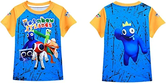 Digital Printing Short Sleeve T-Shirt for Kids