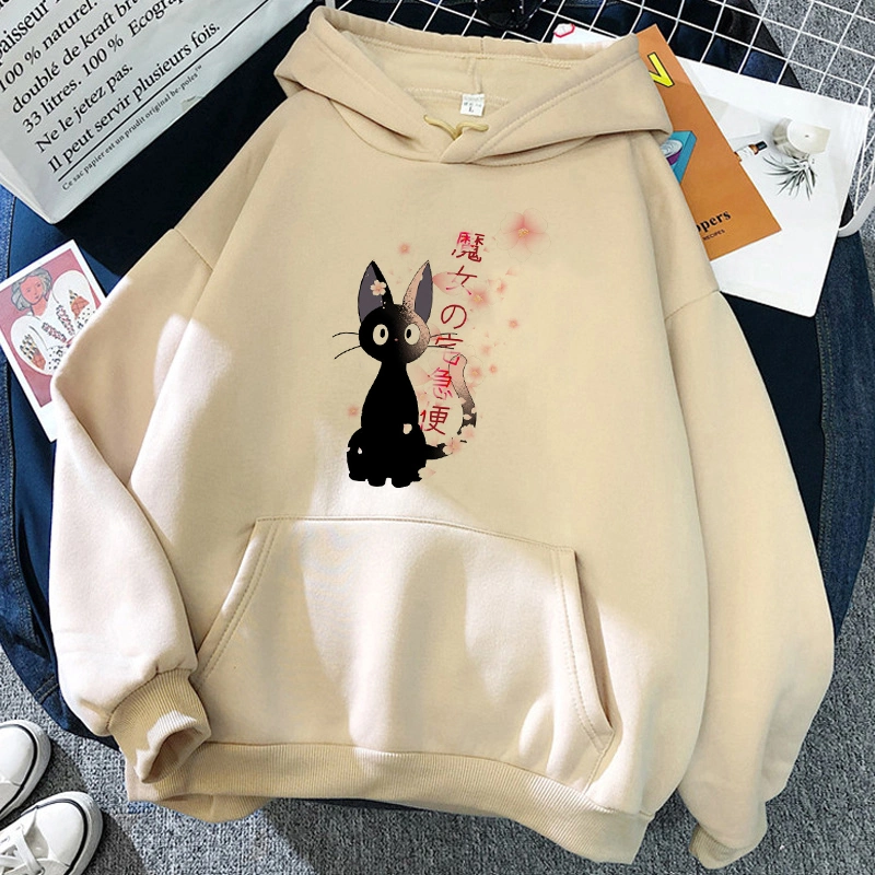 New Customized White Cartoon Picture Men′ S Hoodie