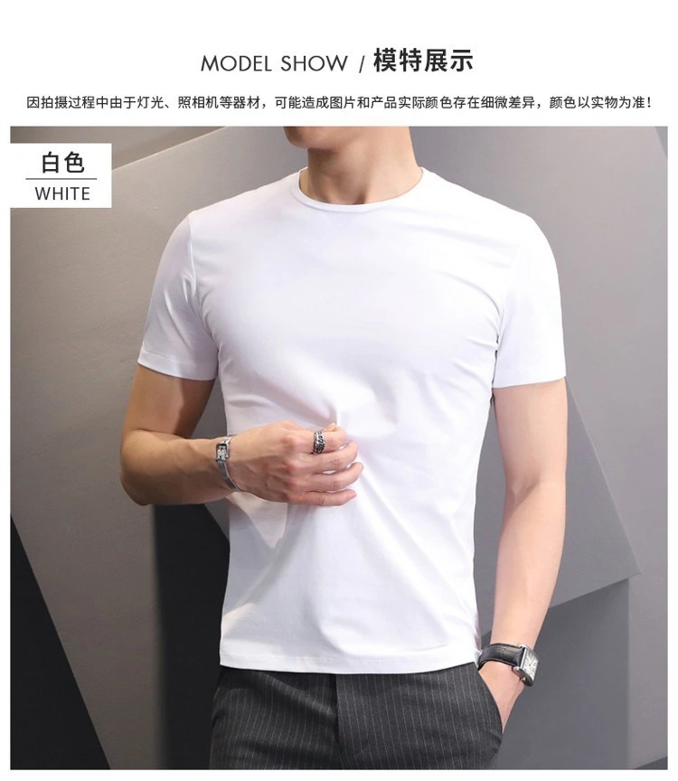 Factory Manufactured Summer Men and Women Dry and Sweat Short-Sleeved Cotton T Shirts