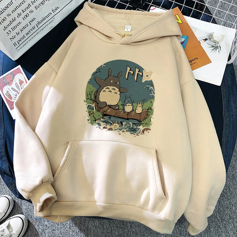 New Customized White Cartoon Picture Men′ S Hoodie