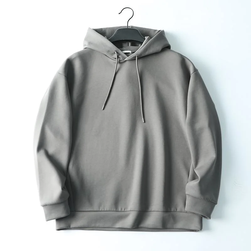 High Quality Men Plain Blank Unisex Fleece French Terry Cotton Custom Oversized Heavyweight Hoodie