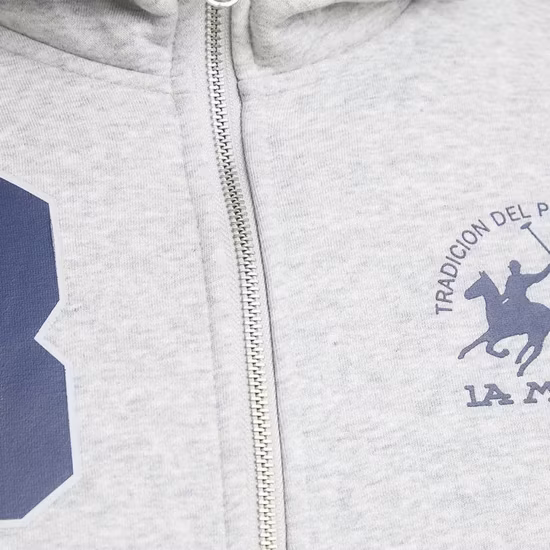 メンズカジュアルプリントジッパーカーディガンパーカー