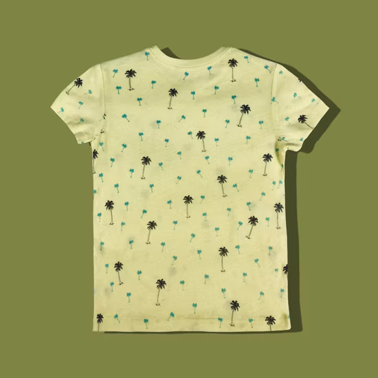 バンビーニ用Tシャツ Small Broken Flower Pure Pocket